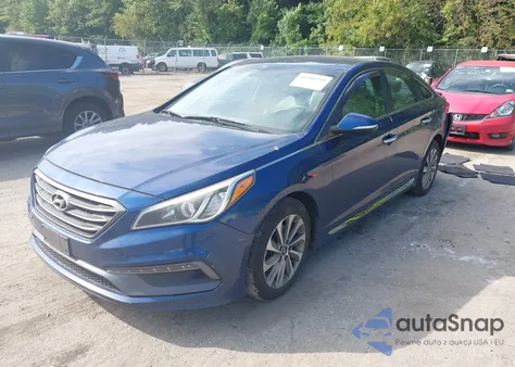 2016 Hyundai Sonata Sport из США, поврежденный, VIN 5NPE34AF6GH300954